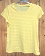 Load image into Gallery viewer, Light Yellow Short Sleeve Shirt | Women&#39;s | Lifestyle Themed